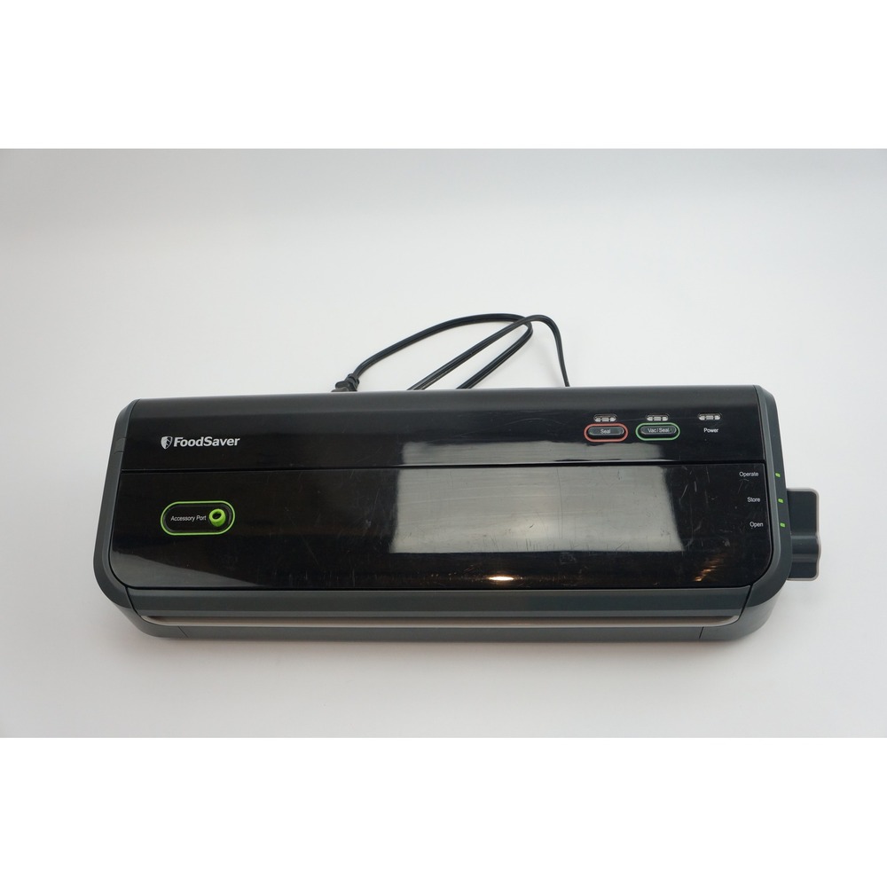 FoodSaver Vacuum Sealer FM2000-015 Black Accessory Port GC Tested Works
